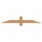 Ekena Millwork Eugene Smooth Timber Gable Bracket, Western Red Cedar, 48"W x 8"H x 3 1/2"D x 3 1/2"F, 4/12 Pitch GBW048X08X0404EUG00SWR - alternate 1